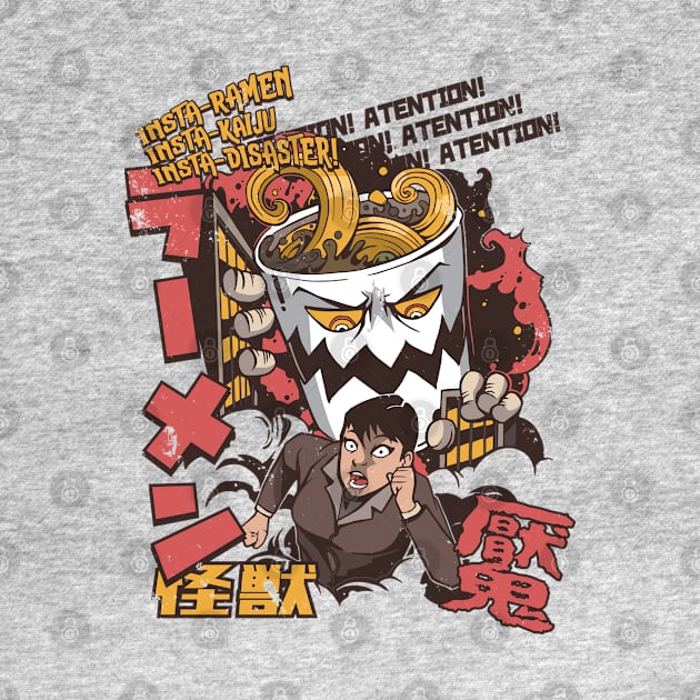 The Ramen Attack by Safdesignx